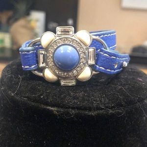 Lia Sophia blue wrap bracelet